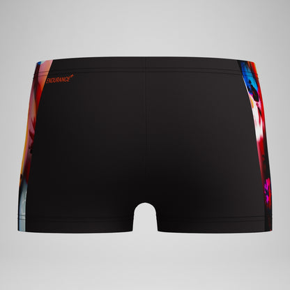 Speedo Boys' Digital Panel Aquashort Black