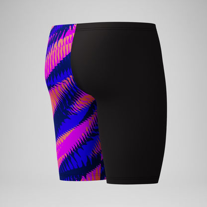 Speedo Boys' Club Training Printed Jammer Blue/Pink