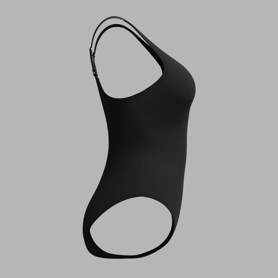 Speedo Shaping Contour Eclipse Swimsuit Black