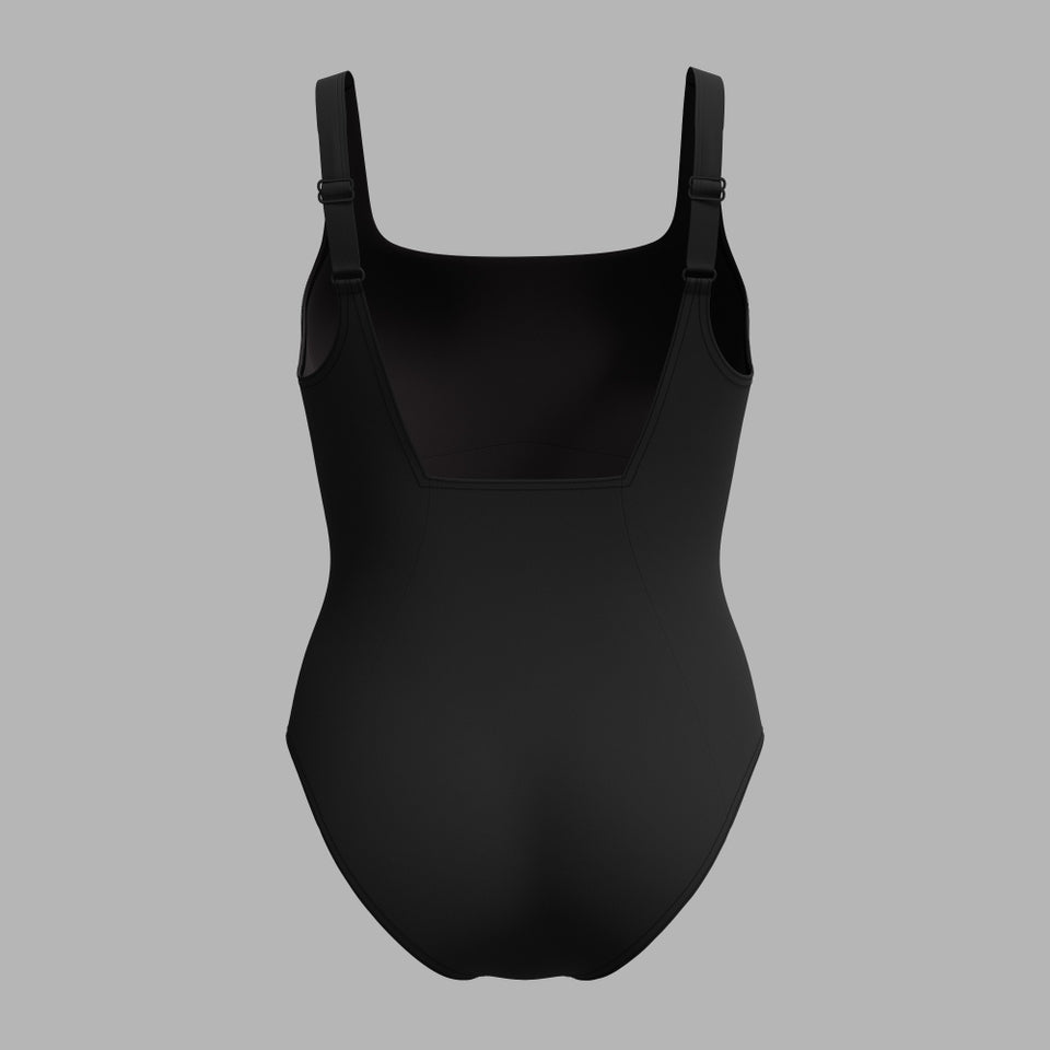 Speedo Shaping Contour Eclipse Swimsuit Black