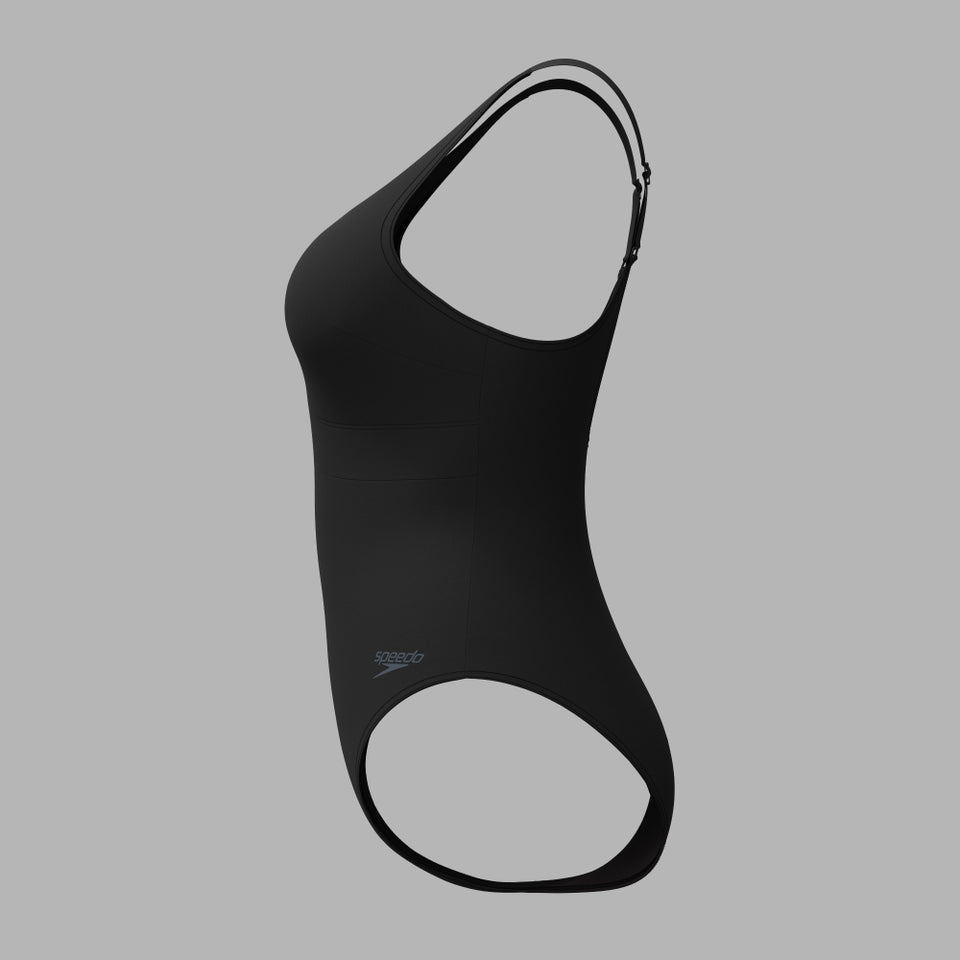Speedo Shaping Contour Eclipse Swimsuit Black