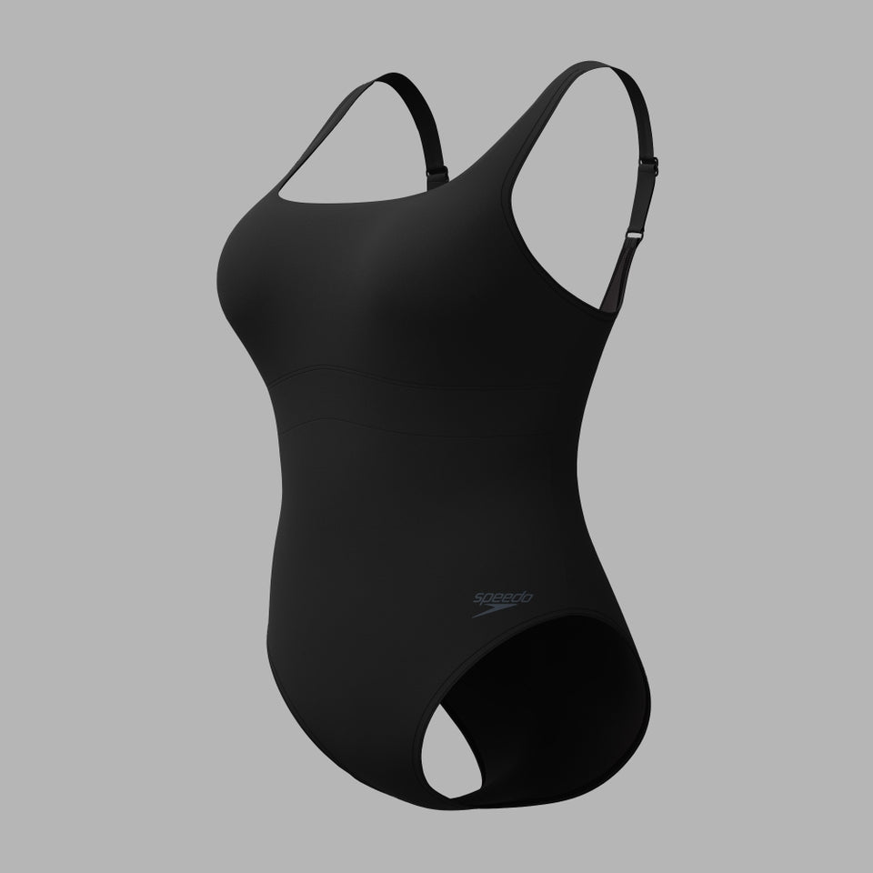 Speedo Shaping Contour Eclipse Swimsuit Black