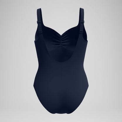 Speedo Shaping AquaNite Swimsuit Navy