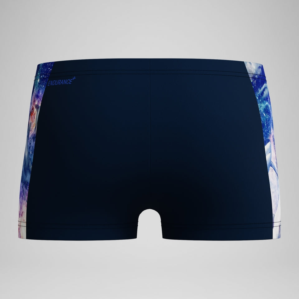 Speedo Boys' Digital Panel Aquashort Navy