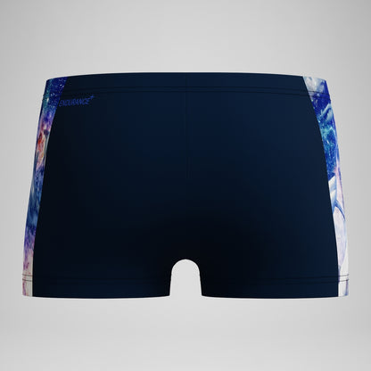 Speedo Boys' Digital Panel Aquashort Navy