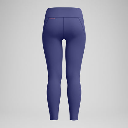 Speedo Panel Legging Blue