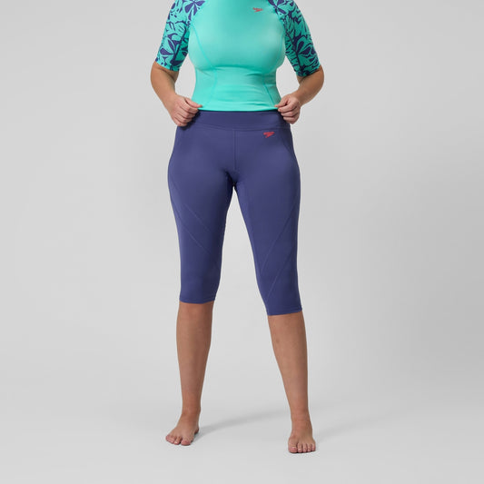 Speedo Panel 3/4 Pant Blue
