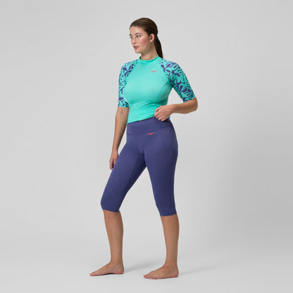 Speedo Panel 3/4 Pant Blue