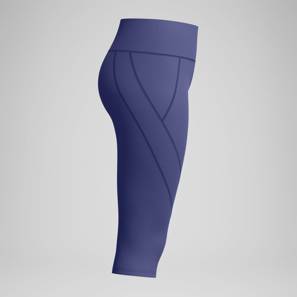 Speedo Panel 3/4 Pant Blue