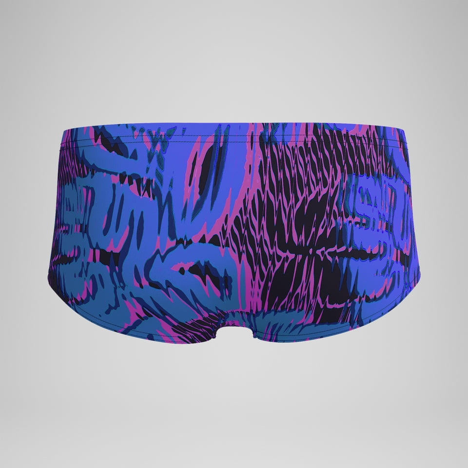Speedo Club Training 13.5cm Printed Brief Blue/Pink