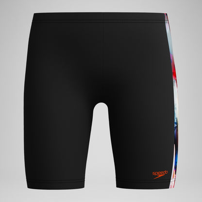 Speedo Boys' Digital Panel Jammer Black