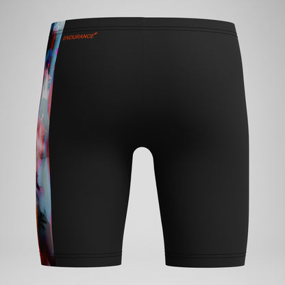 Speedo Boys' Digital Panel Jammer Black