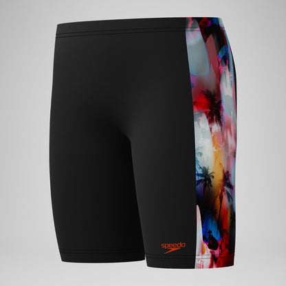 Speedo Boys' Digital Panel Jammer Black