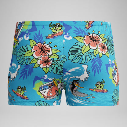 Speedo Boys' Learn to Swim Printed Aquashort Blue