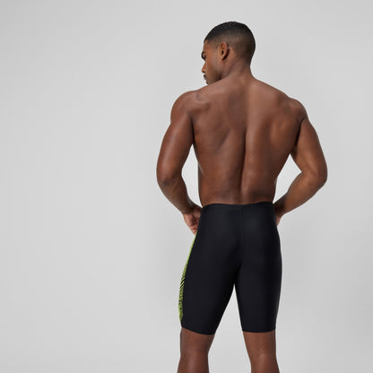 Speedo Medley Logo Jammer Black/Yellow