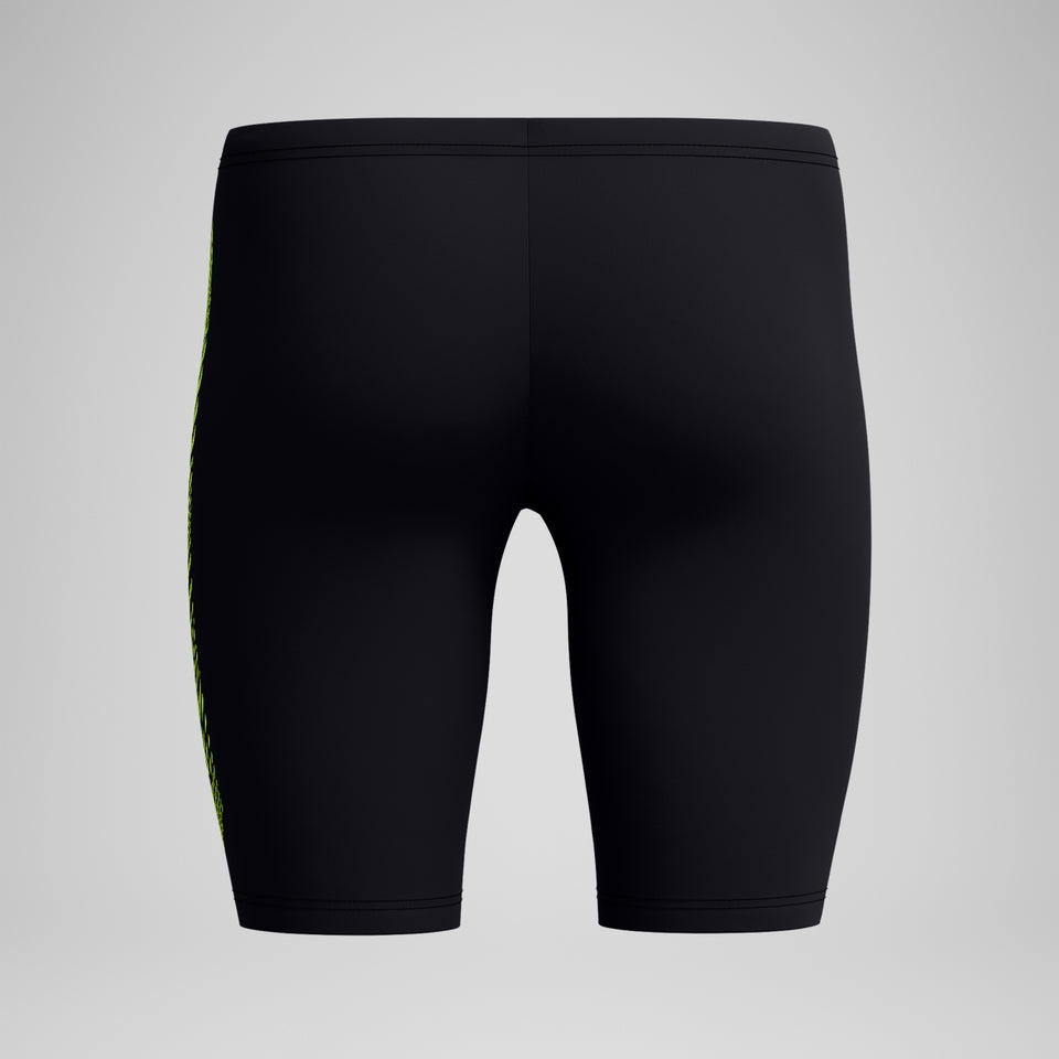 Speedo Medley Logo Jammer Black/Yellow