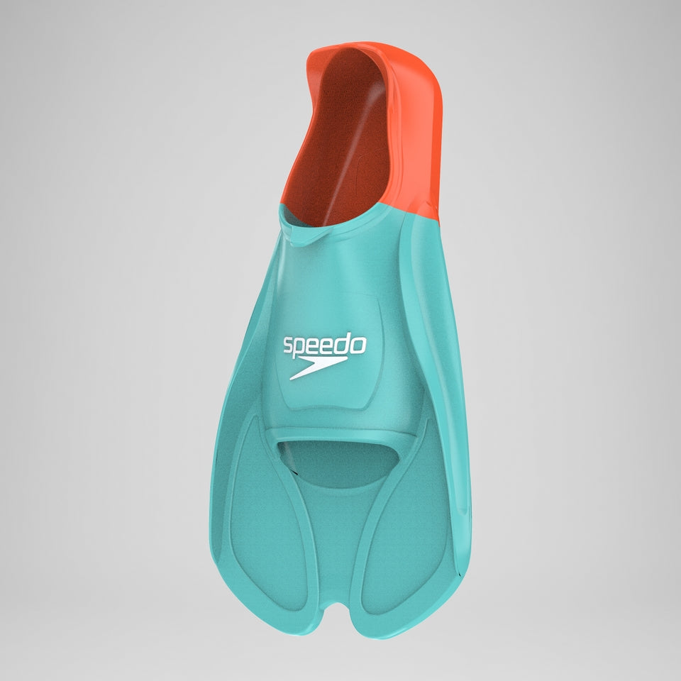 Speedo Adult Biofuse Training Fin Turquoise/Red