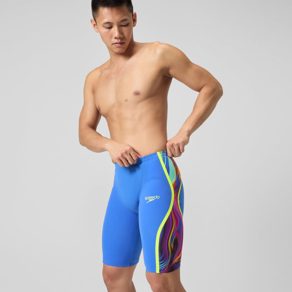 Speedo Fastskin LZR Pure Intent 2.0 High Waist Jammer Blue/Yellow/Red