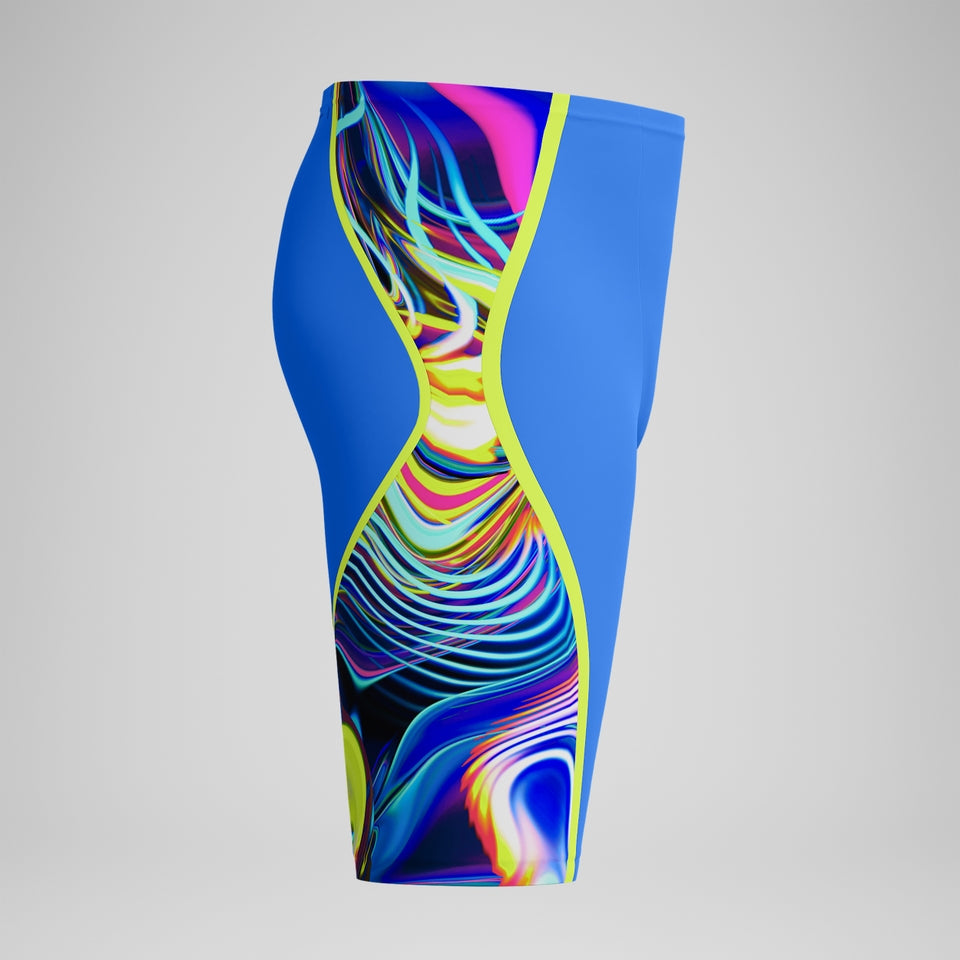 Speedo Fastskin LZR Pure Intent 2.0 High Waist Jammer Blue/Yellow/Red
