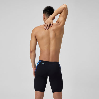 Speedo Club Training Printed V-Cut Jammer Navy/Red