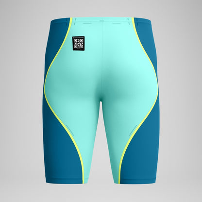 Speedo Fastskin LZR Pure Intent 2.0 High Waist Jammer Turquoise