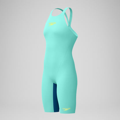 Speedo Fastskin LZR Pure Valor 2.0 Closedback Kneeskin Turquoise