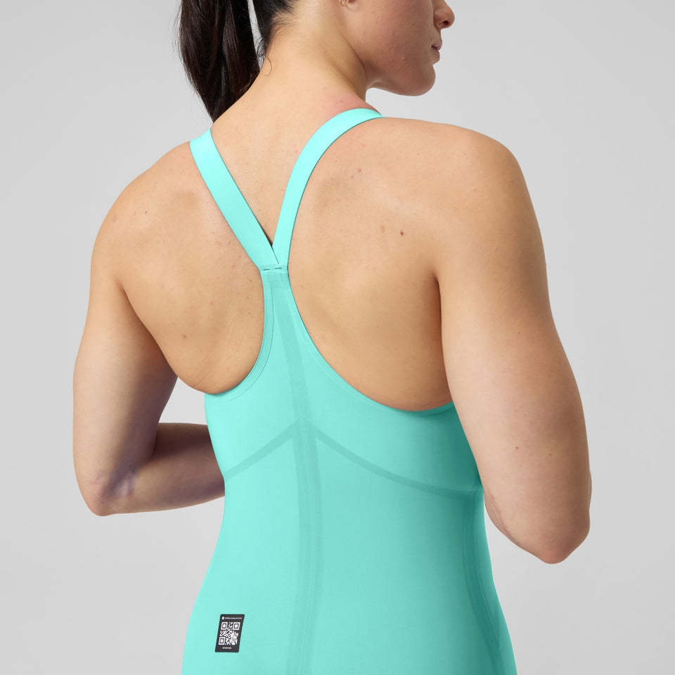 Speedo Fastskin LZR Pure Valor 2.0 Closedback Kneeskin Turquoise