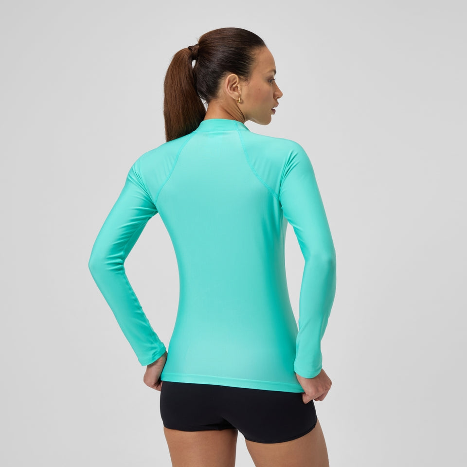 Speedo Long Sleeve Rash Top Turquoise