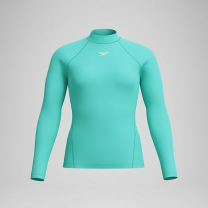 Speedo Long Sleeve Rash Top Turquoise