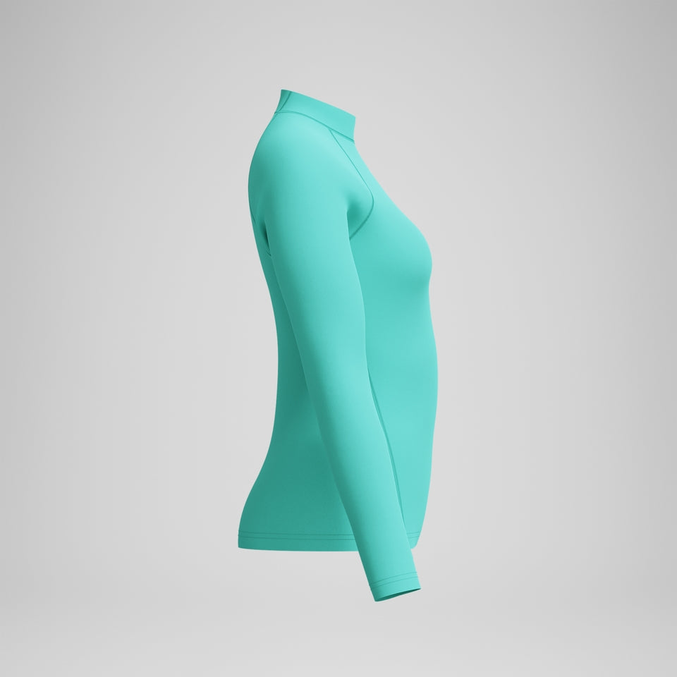 Speedo Long Sleeve Rash Top Turquoise