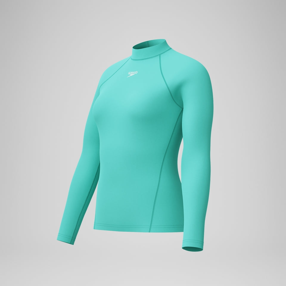 Speedo Long Sleeve Rash Top Turquoise