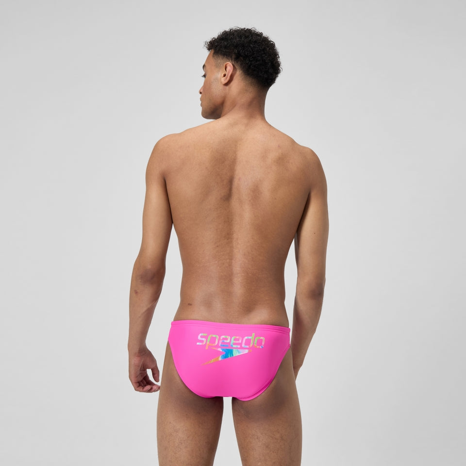 Speedo 5cm Pride Solar Brief Pink