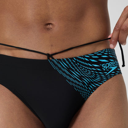 Speedo Medley Logo 7cm Brief Black/Blue