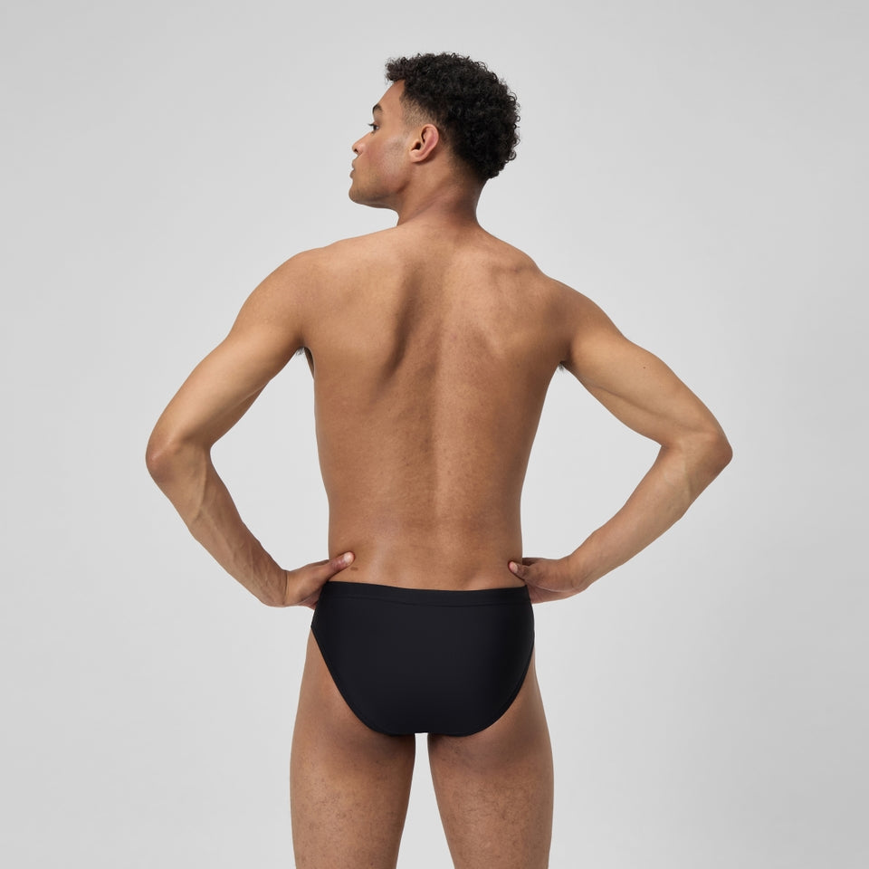 Speedo Medley Logo 7cm Brief Black/Blue