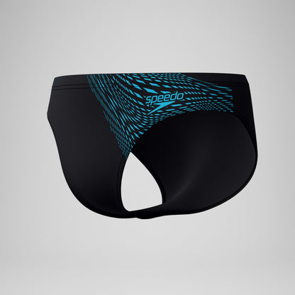Speedo Medley Logo 7cm Brief Black/Blue