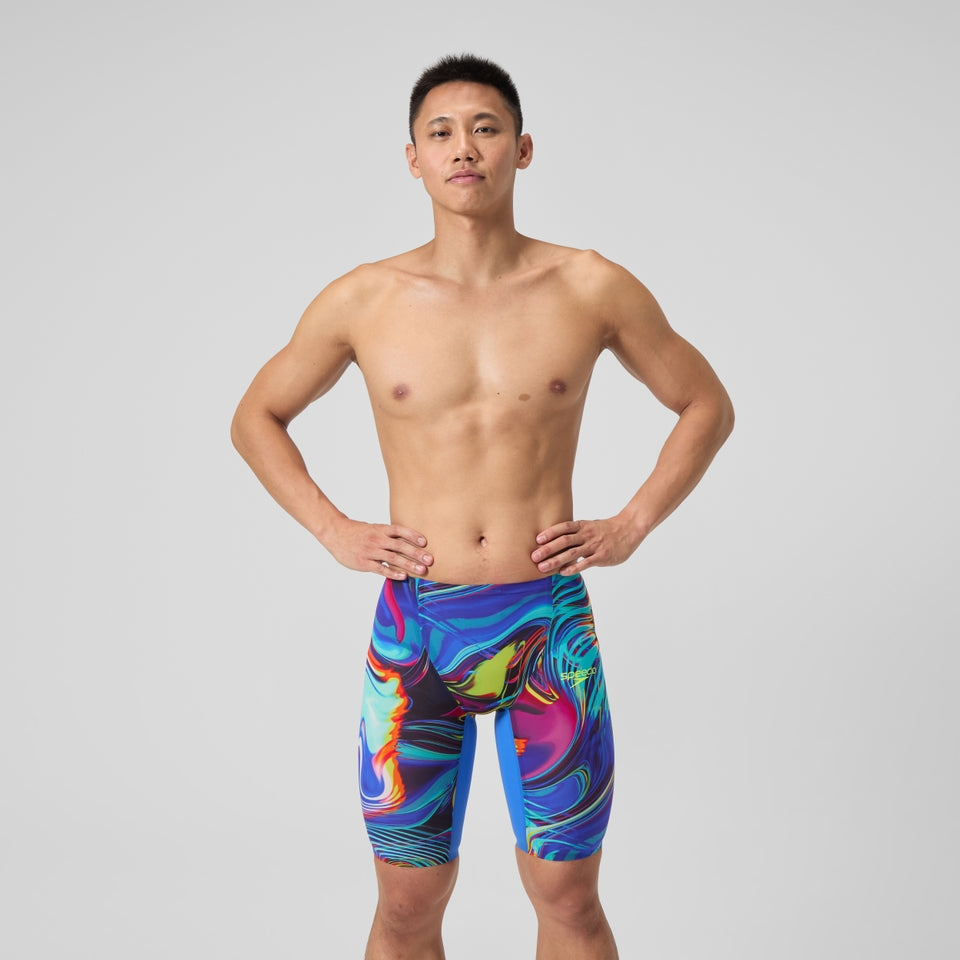 Speedo Fastskin LZR Pure Valor 2.0 High Waist Jammer Blue/Pink