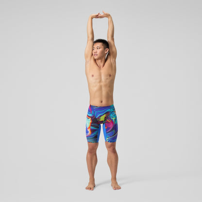 Speedo Fastskin LZR Pure Valor 2.0 High Waist Jammer Blue/Pink