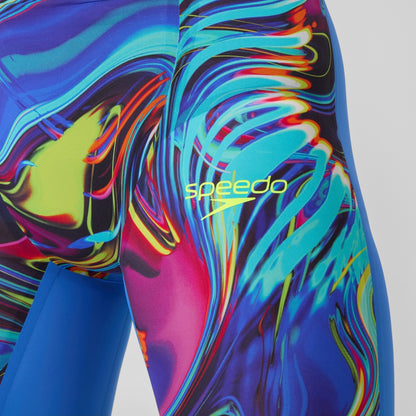 Speedo Fastskin LZR Pure Valor 2.0 High Waist Jammer Blue/Pink
