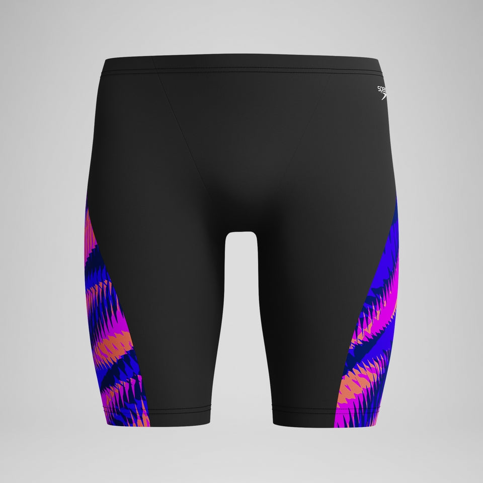 Speedo Club Training Printed V-Cut Jammer Black/Pink