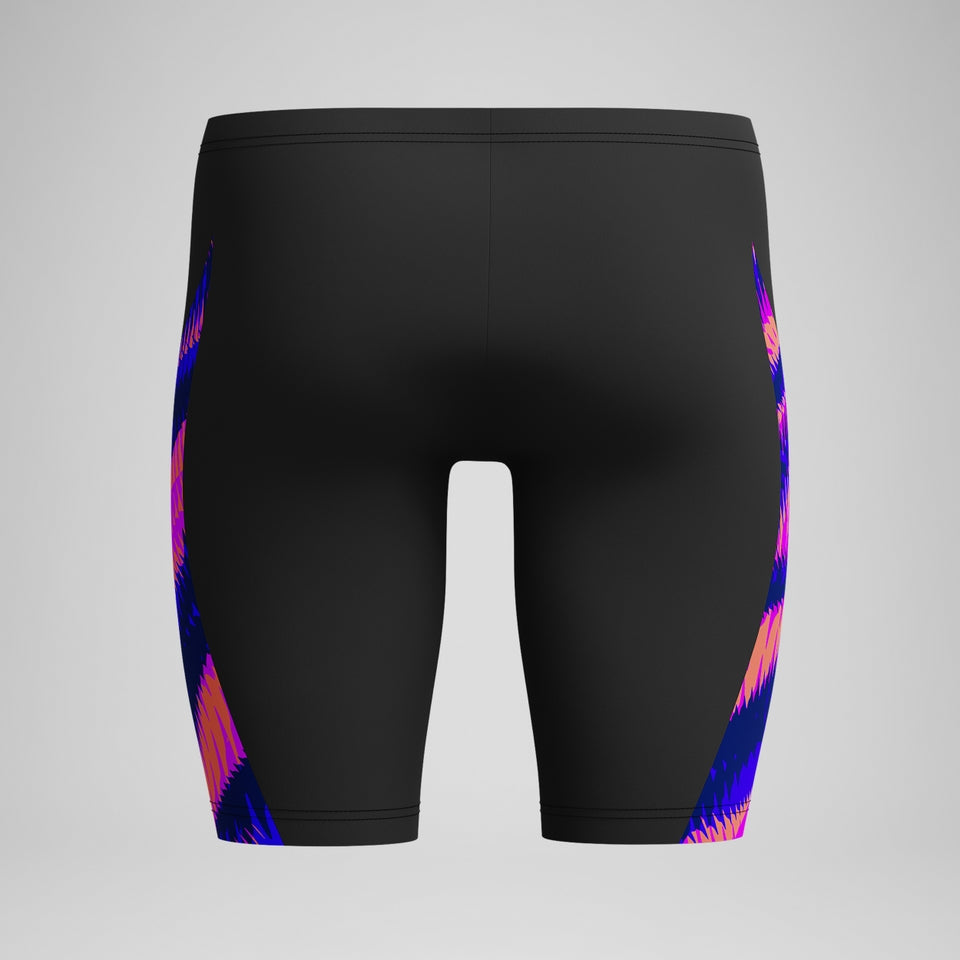 Speedo Club Training Printed V-Cut Jammer Black/Pink