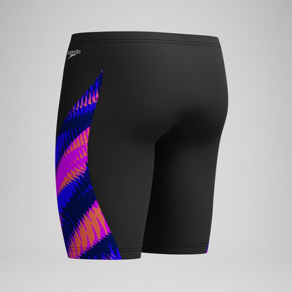 Speedo Club Training Printed V-Cut Jammer Black/Pink
