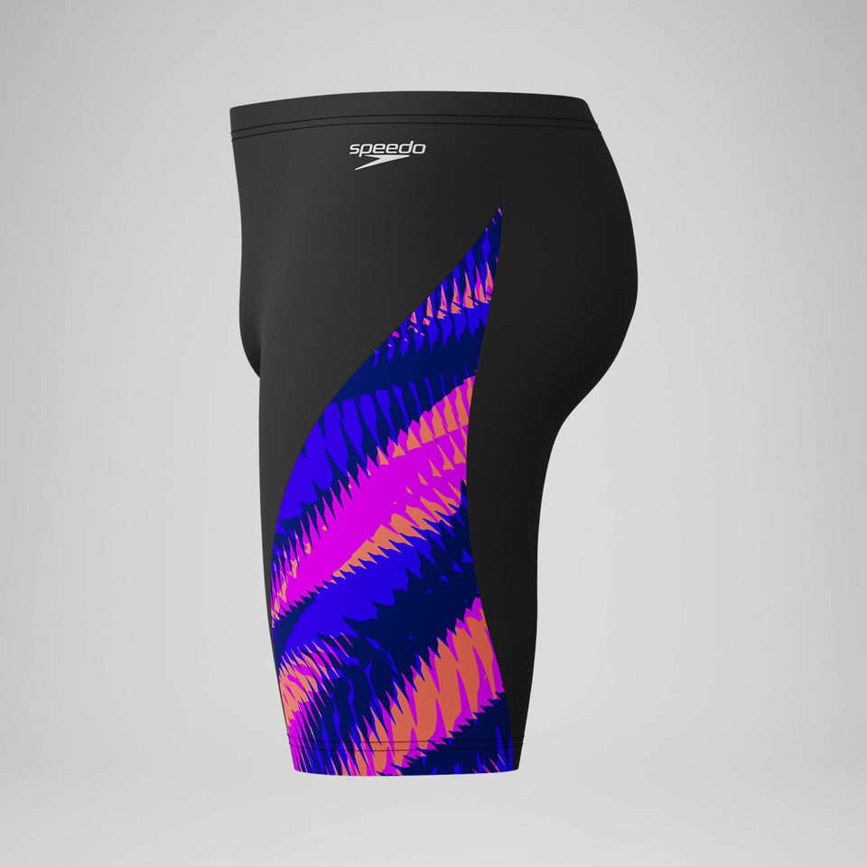 Speedo Club Training Printed V-Cut Jammer Black/Pink