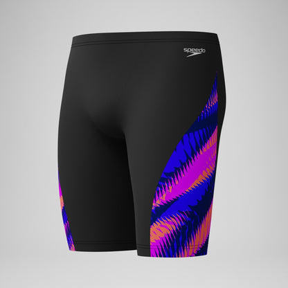 Speedo Club Training Printed V-Cut Jammer Black/Pink