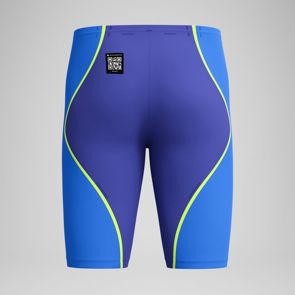 Speedo Fastskin LZR Pure Intent 2.0 High Waist Jammer Blue/Yellow
