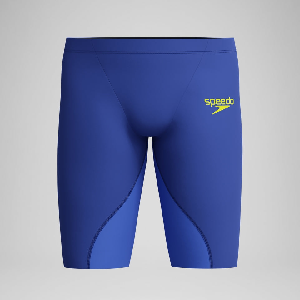 Speedo Boys' Fastskin LZR Ignite Jammer Blue/Yellow