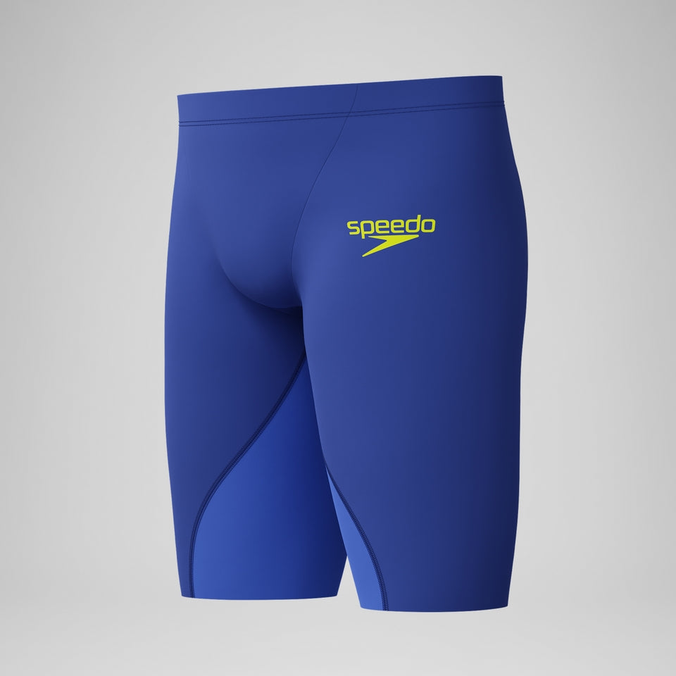 Speedo Boys' Fastskin LZR Ignite Jammer Blue/Yellow