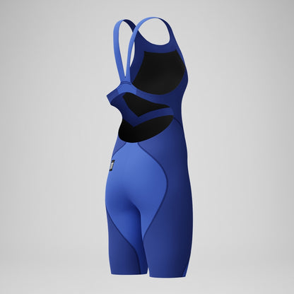 Speedo Girls' Fastskin LZR Ignite Kneeskin Blue/Yellow