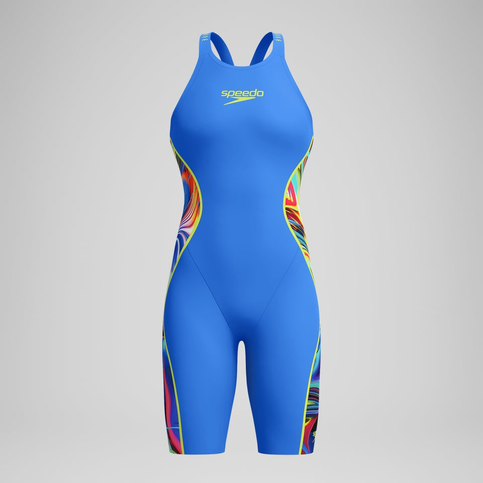 Speedo Fastskin LZR Pure Intent 2.0 Closedback Kneeskin Blue/Yellow/Red