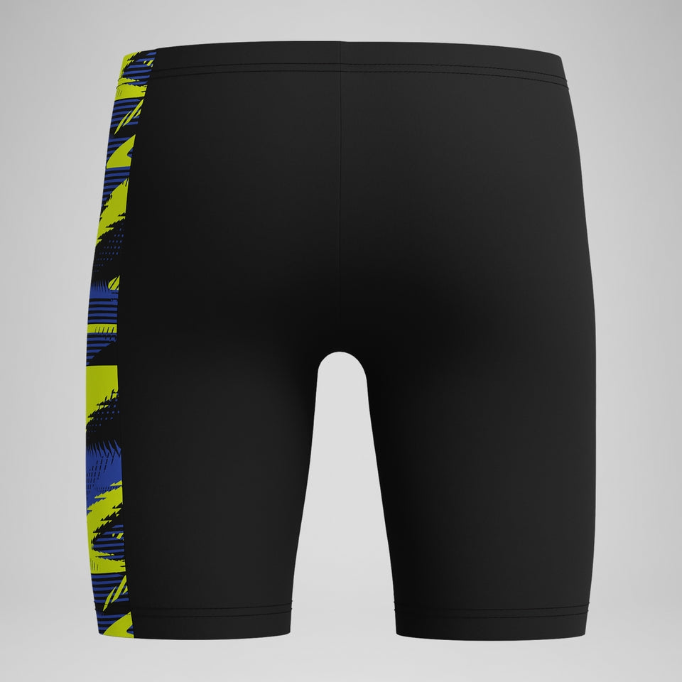 Speedo Boys' HyperBoom Panel Jammer Black/Yellow