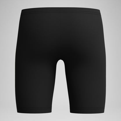 Speedo Boys' Medley Logo Jammer Black/Yellow